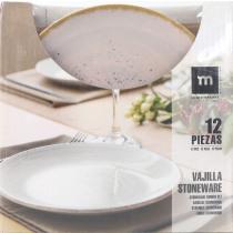 Actual product image La Mer 12-piece Neda Monaco shiny pink tableware (12 Piece)