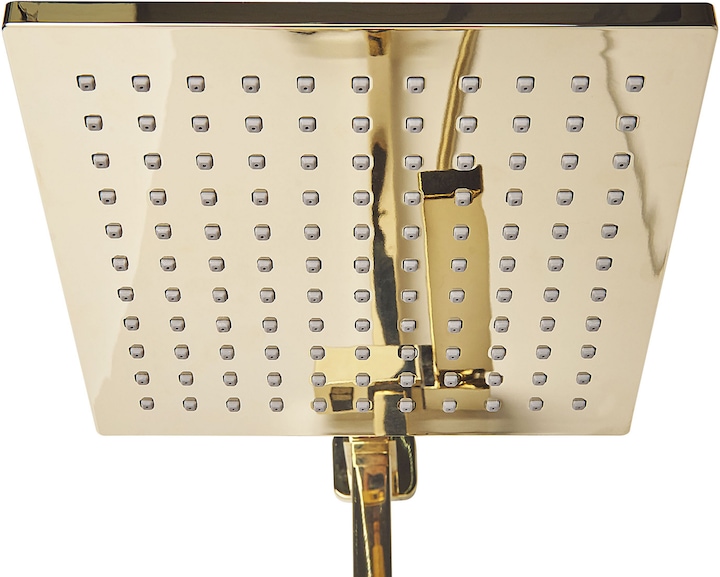 Immagine prodotto Beliani Set doccia con soffione in ottone oro TAGBO