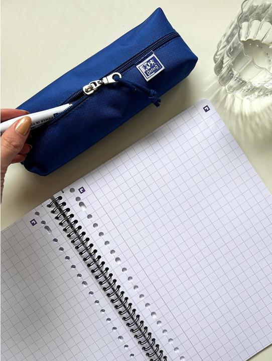 Image du produit Oxford Trousse à crayons rectangulaire Kangoo bleue