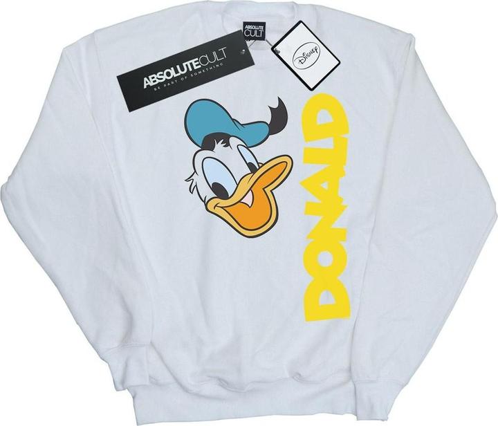 Actual product image Disney Womens/Ladies Donald Duck Greetings Sweatshirt (XL)