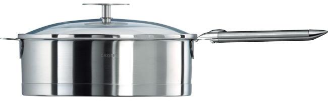 Actual product image Cristel Strate Amovible casserole non-stick Ø26cm (26 cm, Casserole + Stewpot, Aluminium, Stainless steel)