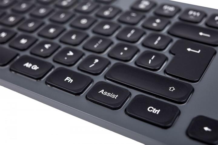 Actual product image Hama Verkabelte Tastatur CK-400 schwarz-grau (DE, Cable)