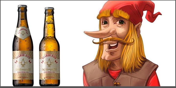 Immagine prodotto Brauerei Baar Baarer GOLDMANDLI Premium Hell box / 5.2% (24 x 33 cl)