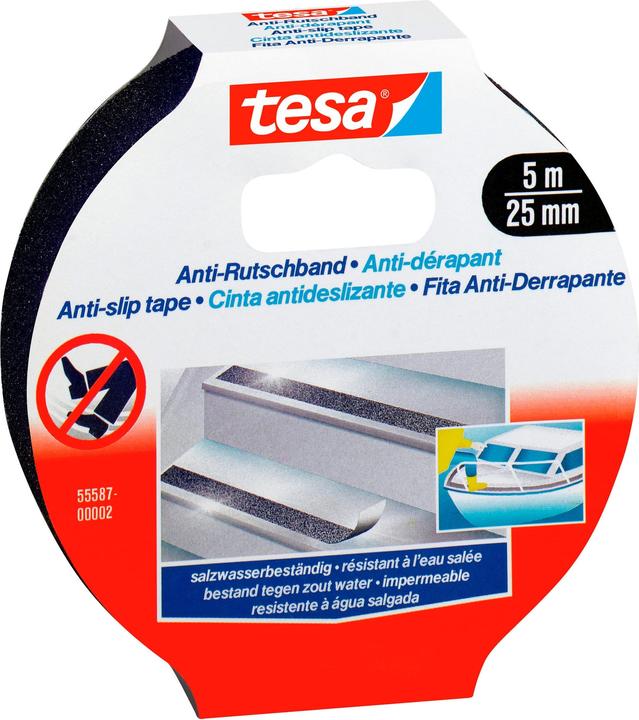 tesa Ruban adhésif anti-dérapant (25 mm)