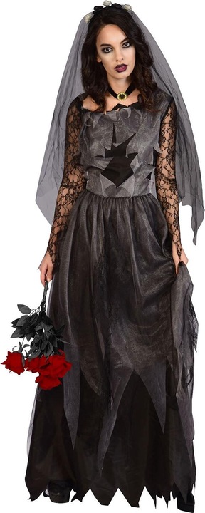 Immagine prodotto Amscan Costume da sposa cimiteriale deluxe (M/L)