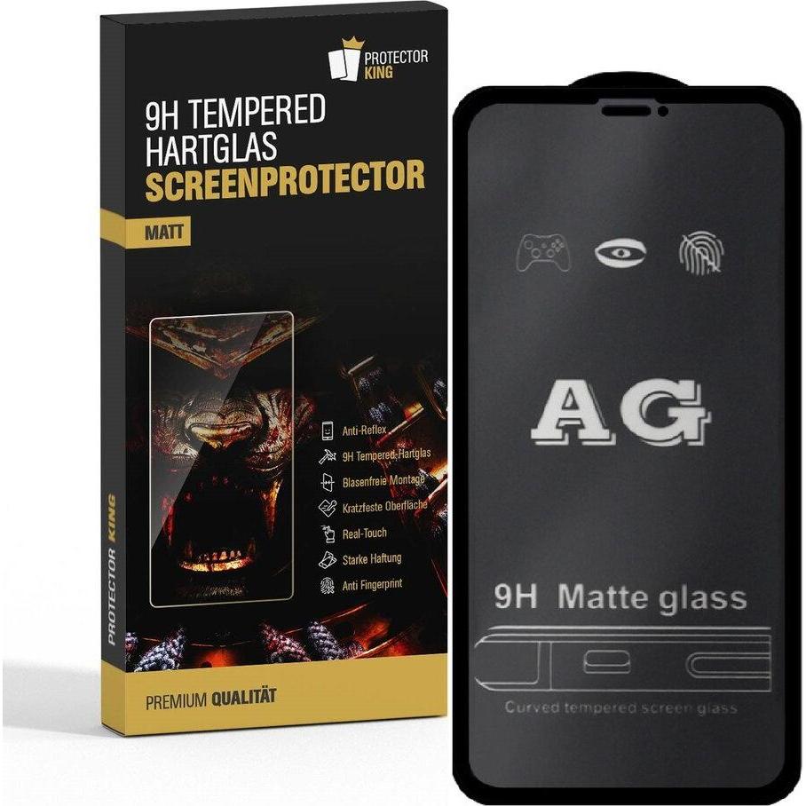 Thumbnail - Protectorking 1x Echtes Tempered 9H Panzerhartglas Matt Entspiegelt (1 Stück, Apple iPhone 11 Pro), Smartphone Schutzfol...