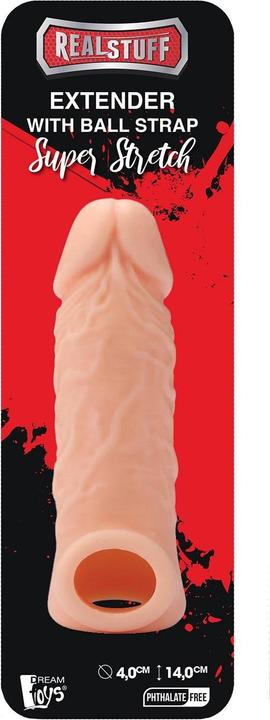 Image du produit RealStuff 21689 Extender With Ball Strap 5.5 Prolunga Fallica Per Il Pene In Silicone Color Carne 14