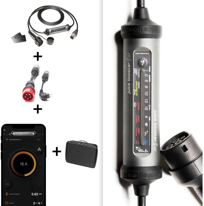 Produktbild Juice Technology Juice Booster 3 air Swiss Basic Set (Typ 2, 11 kW, 16 A)