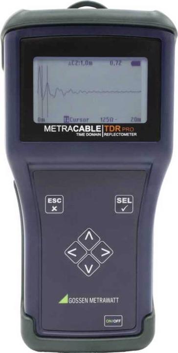 Produktbild Gossen Zeitbereichs-Reflektometer M281A-METRACABLE TDR Pro - Time Domaine Reflektometer, 1