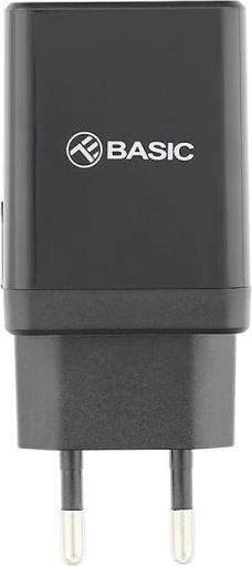 Actual product image Tellur Basic Wall charger HC204 2xUSB, 2.4A, black (12 W)