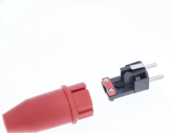 Actual product image As - Schwabe Vollgummistecker (CEE 7/7)