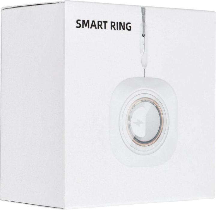Immagine prodotto OEM Smart device Smart Ring R11M- smart steel ring with charging box Size 7 (17.3mm), gold (7, Oro)