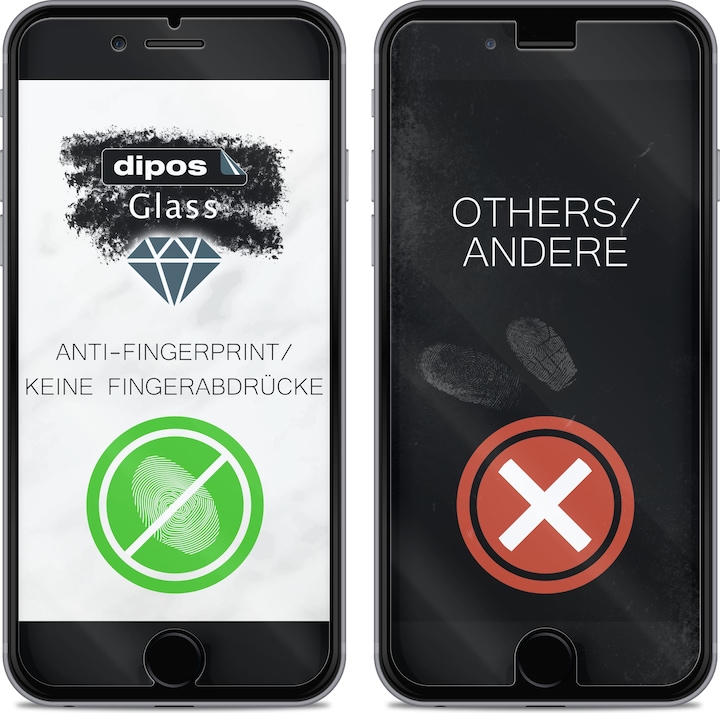 Produktbild Dipos Displayschutz Anti-Shock (2 Stück, Cubot J3)