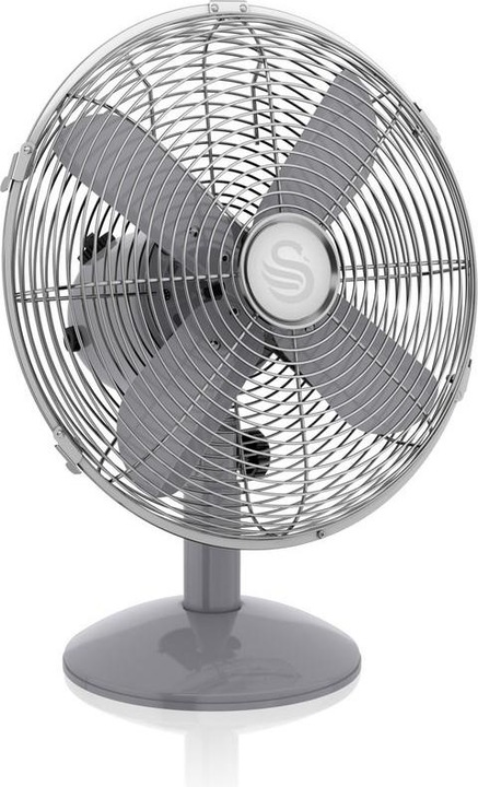 Swan Retro SFA12620GRN Ventilator Grey
