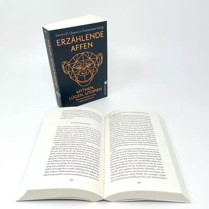 Actual product image Erzählende Affen (German, Samira El Ouassil, Friedemann Karig, 2022)