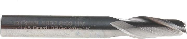 Actual product image Dormer S902 CARBIDE 2FL S-DRILL 8.0MM