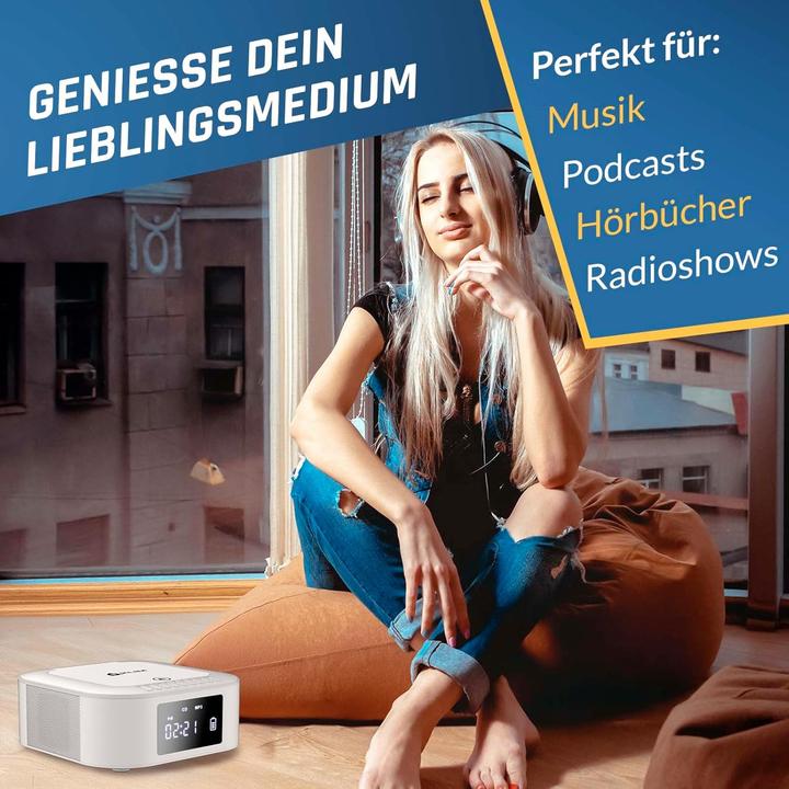 Produktbild Fourze Boombox mit CD-Player und Bluetooth (Bluetooth)