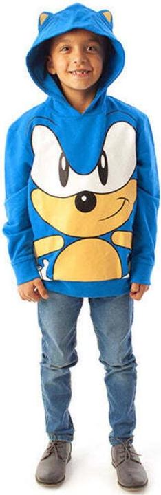 Immagine prodotto Sonic The Hedgehog Felpa con cappuccio da ragazzo (110)