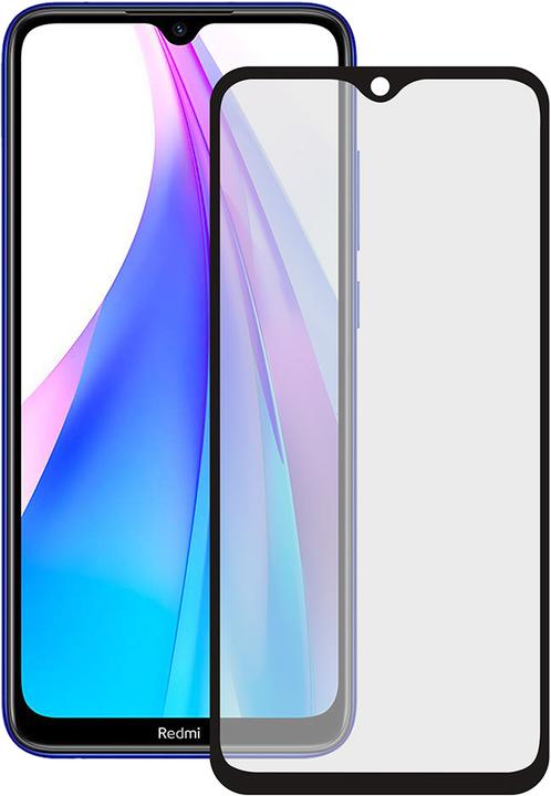 KSIX Colle complète 2.5D 9H (1 pcs, Xiaomi Redmi Note 8T)