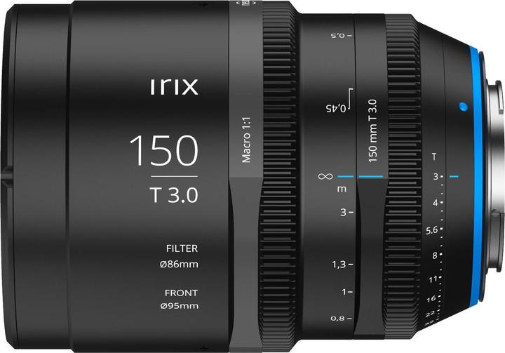 Produktbild Irix Festbrennweite 150 mm T3.0 Macro Cine (metrisch) (Micro Four Thirds, APS-C / DX, Vollformat, Micro Four Thirds)
