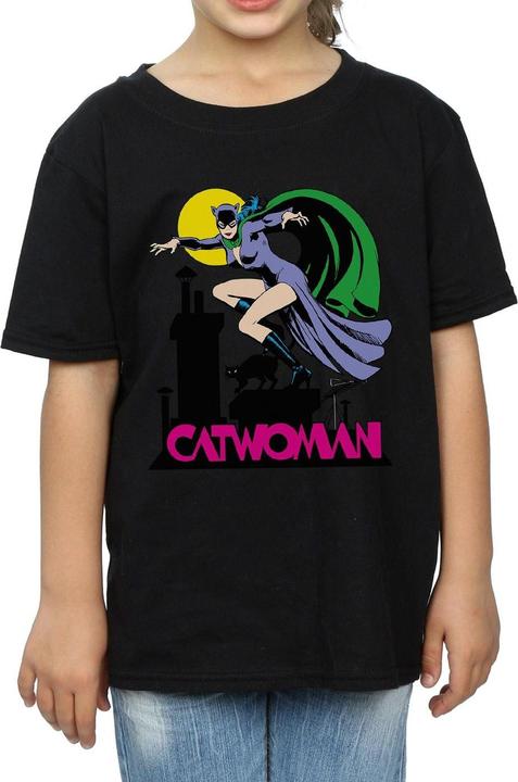 Produktbild Catwoman Text Logo TShirt Mädchen (128)