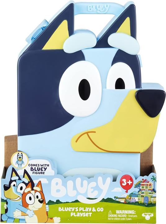 Actual product image Moose Bluey Play & Go Collectors Case