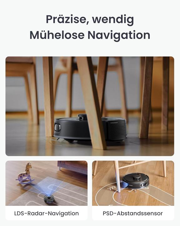 Produktbild SwitchBot Saugerroboter K11+ (6000 Pa)