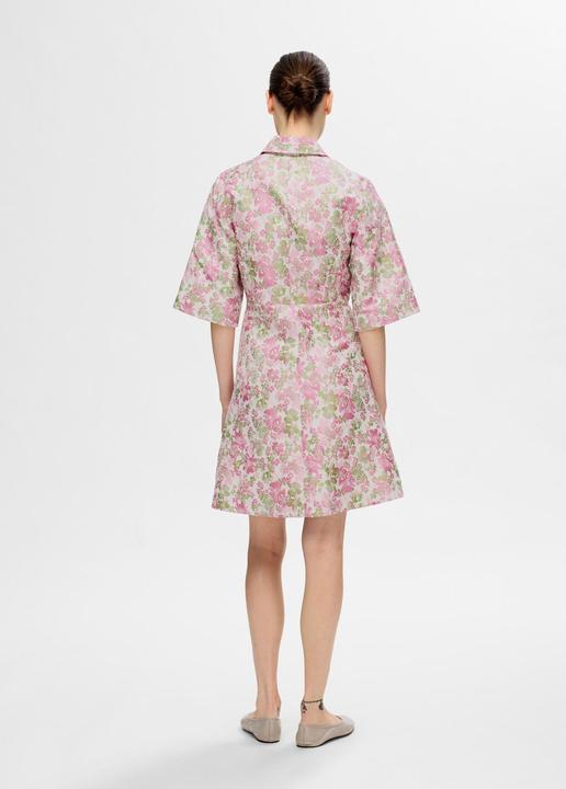 Immagine prodotto Selected Mini abito in jacquard floreale (38)