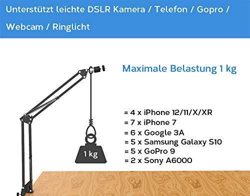Image du produit Lento Trépied de rétroprojecteur pour caméra (Métal)