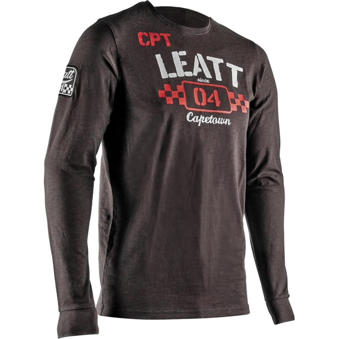 Leatt, Herren, Shirt, Langarmshirt Heritage, Schwarz, (M)