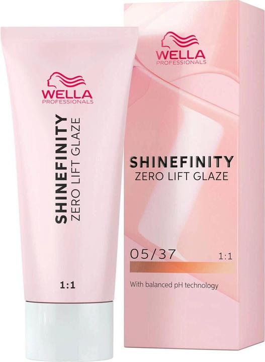 Actual product image Wella Shinefinity (Brown)