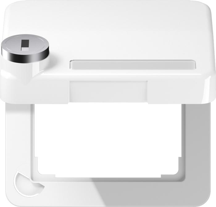 Actual product image JUNG Mounting frame 1f aws glz h CD BSF Klappd CD590BFKLSLWW