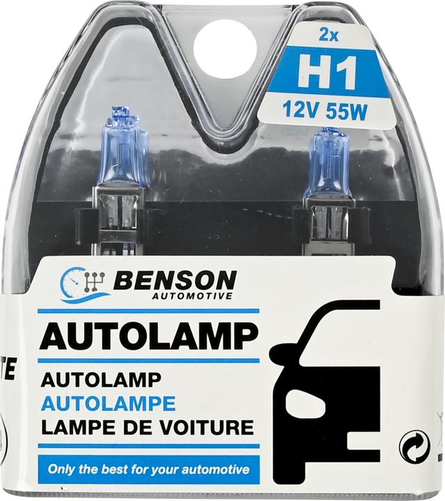 Actual product image Benson Car light h4 12 volt 60/55 watt xenon super white (H4)