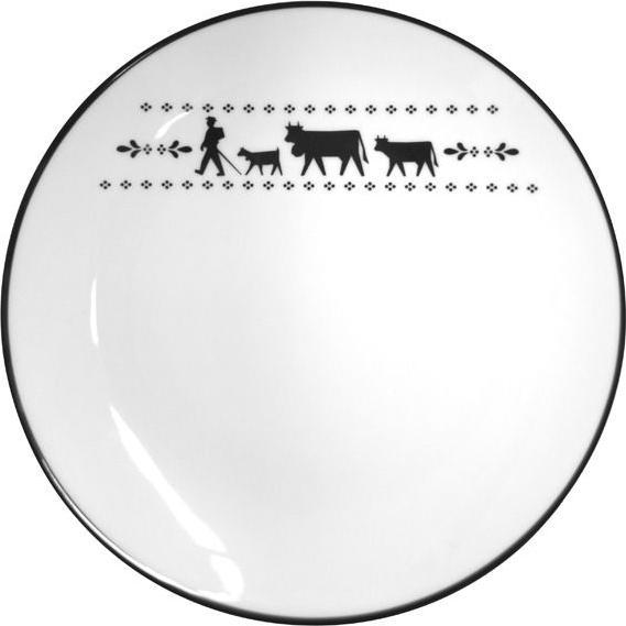 Actual product image Steinlin Fondue plate