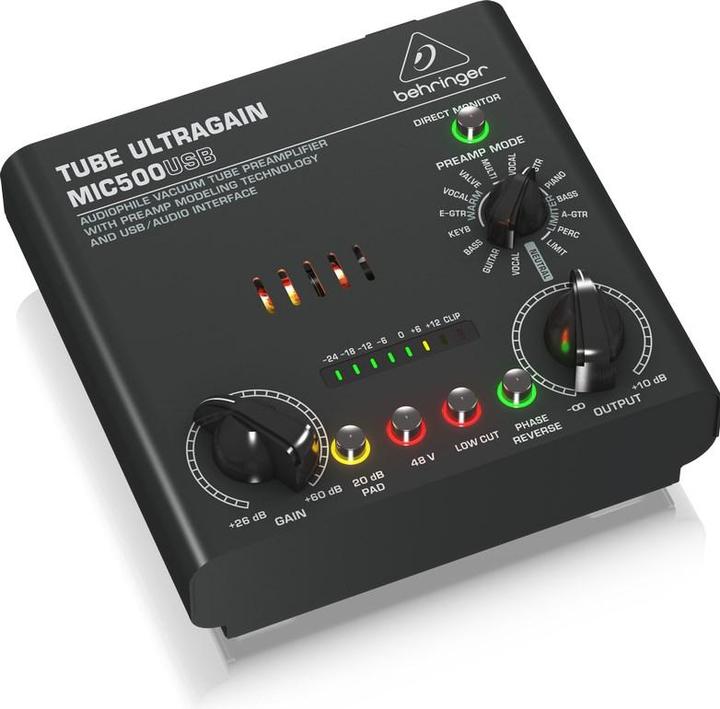 Actual product image Behringer Microphone Preamplifier Tube Ul (Preamplifiers)
