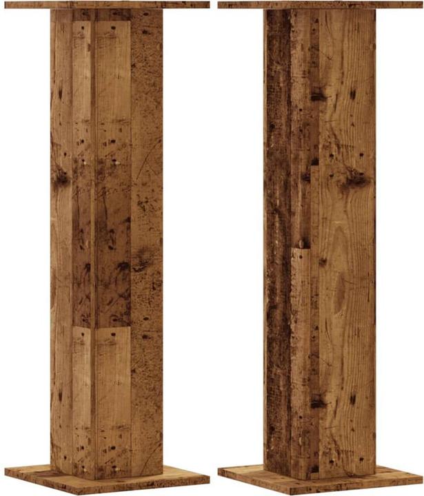 Image du produit vidaXL Pied d'enceinte 2 pcs -Optique 30 x 30 x 95 cm (1 paire, Support, Non mobile)