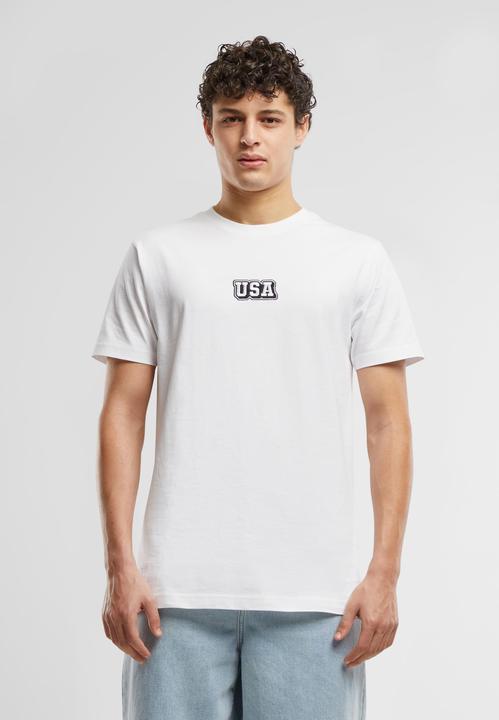 Produktbild Mister Tee MisterTee USA College Wording Patch Tee - 179701 (M)