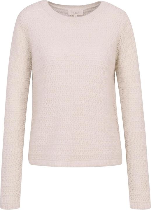 Actual product image Bugatti Damestrui with Round Neck, No Pattern (L)