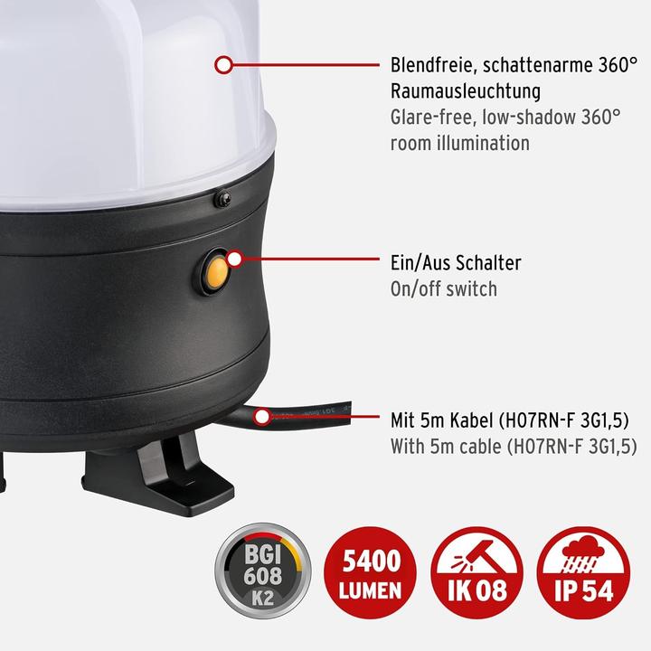 Produktbild Brennenstuhl LED Strahler (5400 lm)