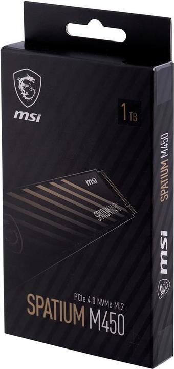 Produktbild MSI Spatium M450 (1000 GB, M.2 2280)
