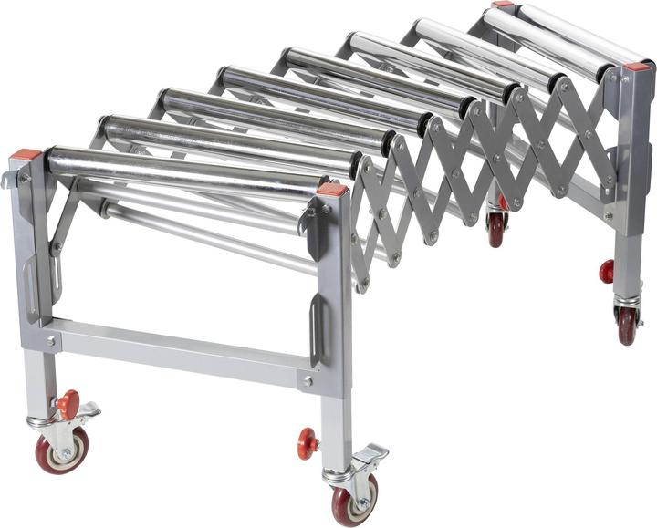 Produktbild Holzmann Rollbahn ausziehbar 9 Rollen / 130 Kg (50 cm, 50 cm)