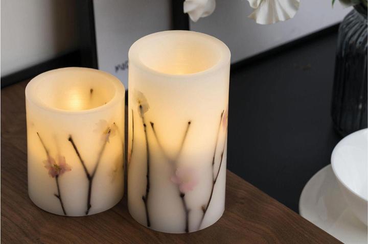Immagine prodotto Pauleen Candela di cera a LED Shiny Blossom Set di 2 (2 x)