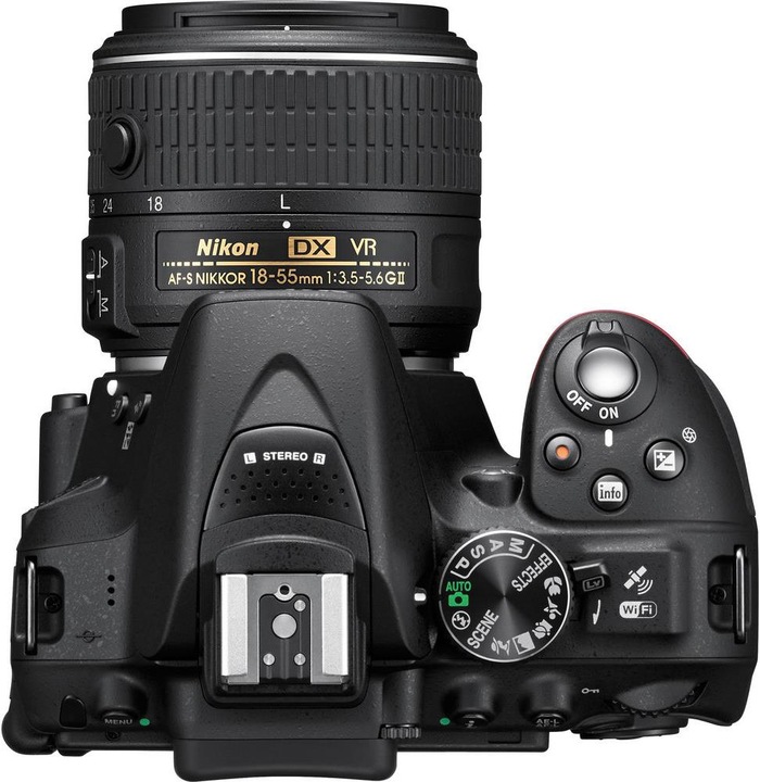 Produktbild Nikon D5300 18-55mm VR II Kit (24.78 Mpx, APS-C / DX)