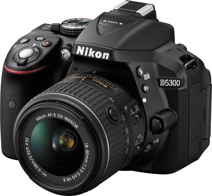 Actual product image Nikon D5300 18-55mm VR II Kit (24.78 Mpx, APS-C / DX)