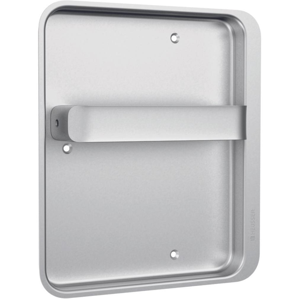 Heusser, Türgriff + Fenstergriff, Einlass-Flachdrücker Serie 9 (Türgriff)
