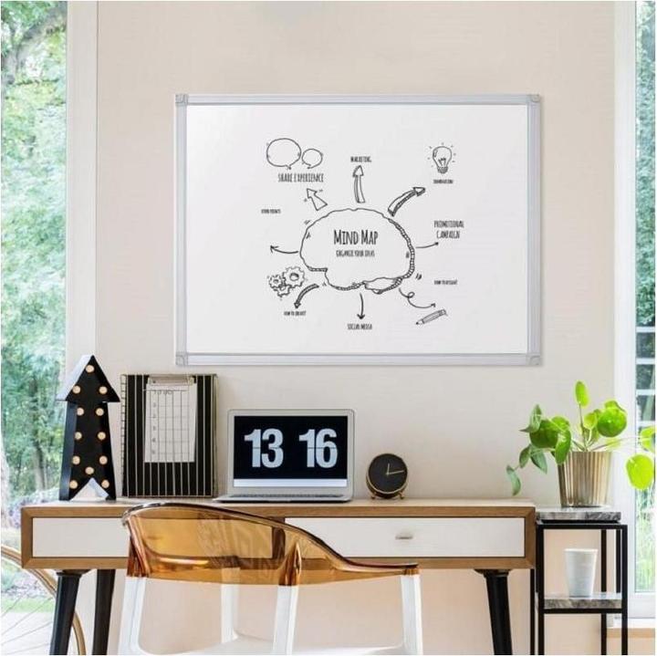 Produktbild Franken Whiteboard X-tra!Line Emaille antimikrobiell (120 x 90 cm)