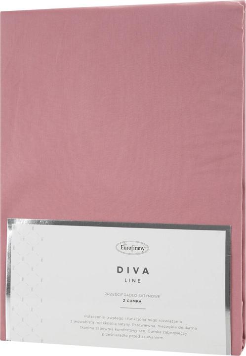 Productafbeelding Eurofirany DIVA LINE DINA laken van katoensatijn met elastische band 180 x 200 x 30 cm (180 x 200 cm)