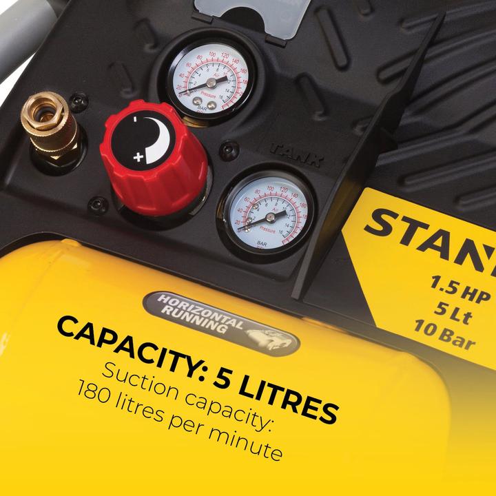 Produktbild Stanley Kompressor AirBoss (5 l, 10 Bar)