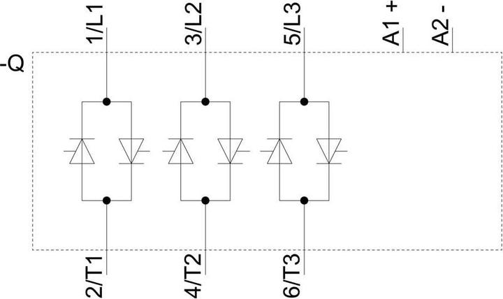 Actual product image Siemens SSR, 3ph,30A