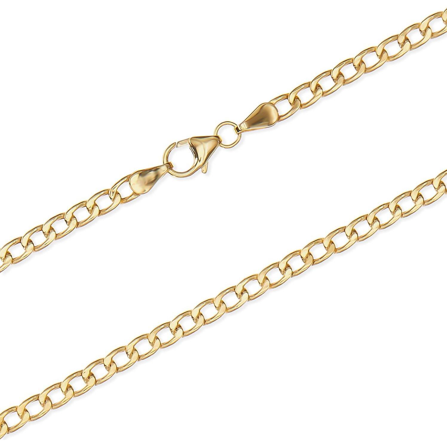 Thumbnail - Favs, Halsschmuck, Kette, (375er Gelbgold, 55 cm)